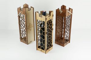 caisse de vin gravée